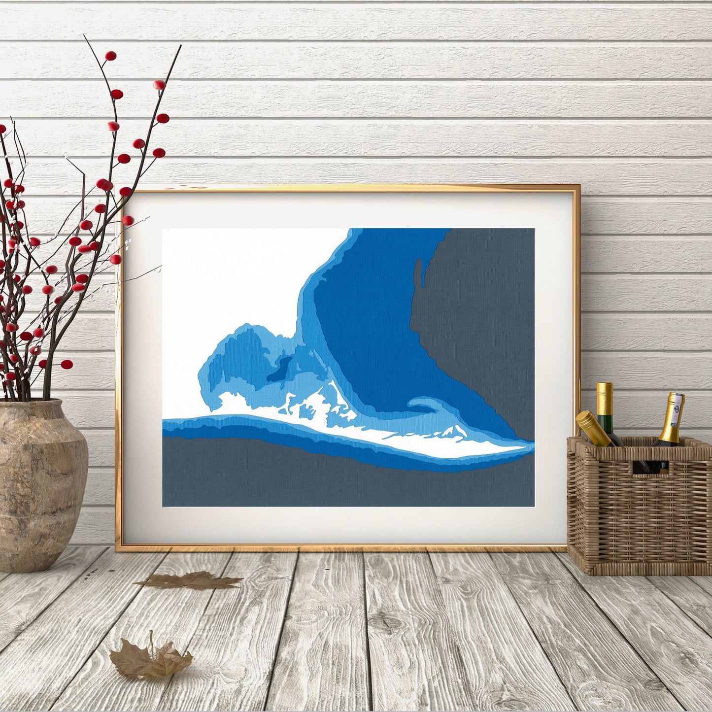 Long Point 9"x12" Papercut Cardtography Map | Wall Art | Poster | Print | Map Art | Wall Décor