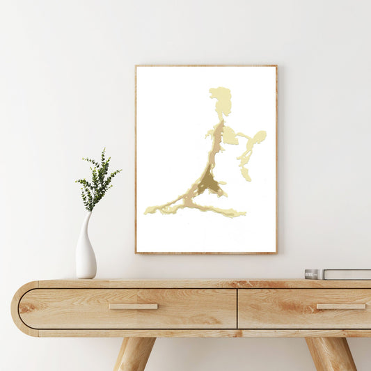 White Lake (Arnprior) 9"x12" Papercut Cardtography Map | Wall Art | Poster | Print | Map Art | Wall Decor